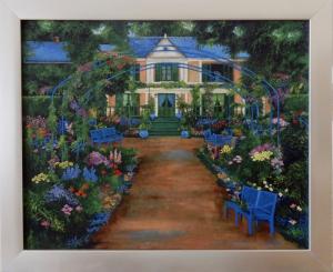 Monet's house, monet's garden, france, garden
